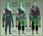 Twili OC: Ginorn - 2021 Reference by AniBegonia