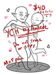 Dancing Couple YCH - 3/3 Slots Open by Anilede