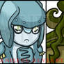 Cute Bean vs Squid Dad