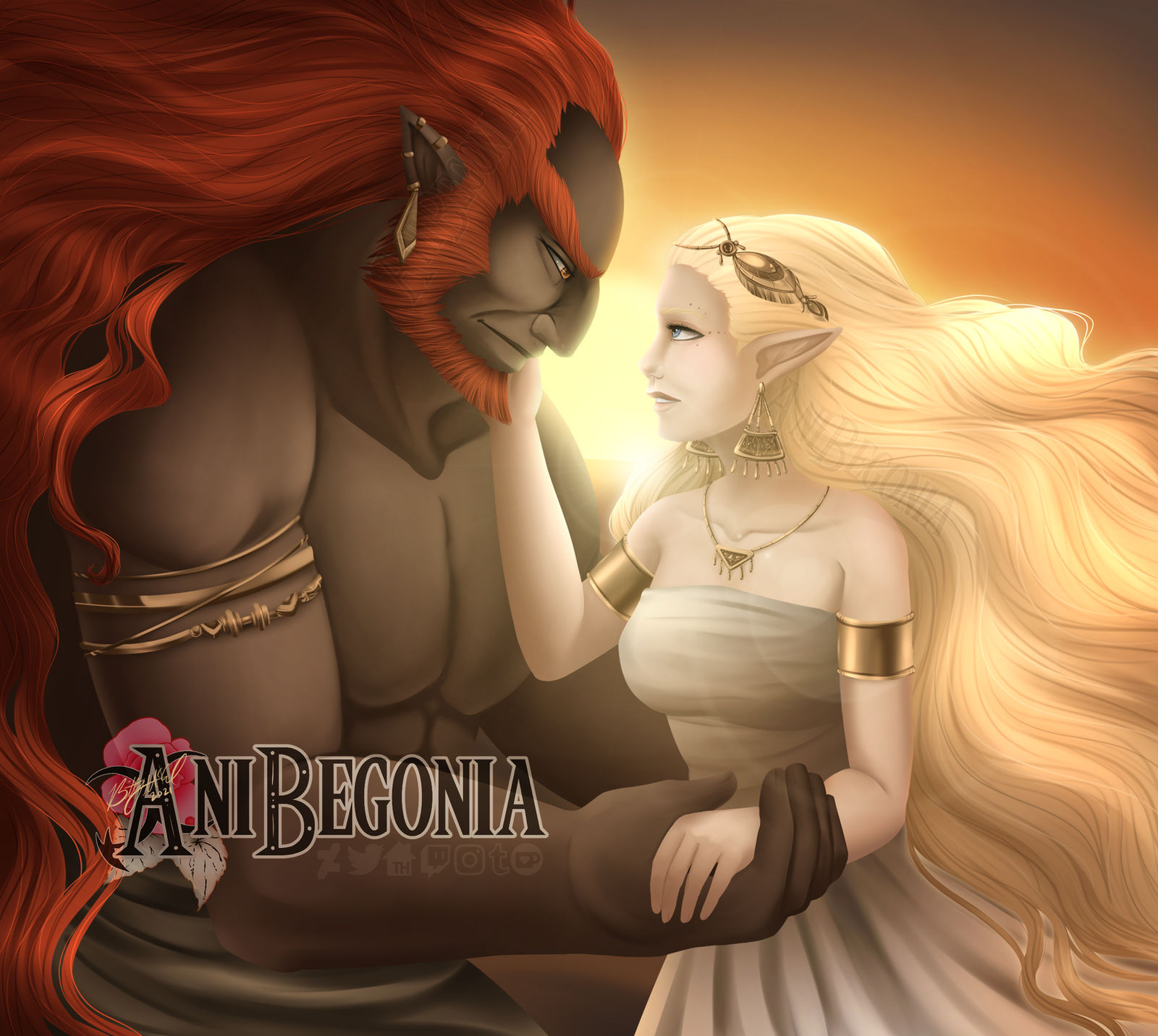 Trade: Ganondorf x Hylia