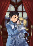 Under the Mistletoe by AniBegonia