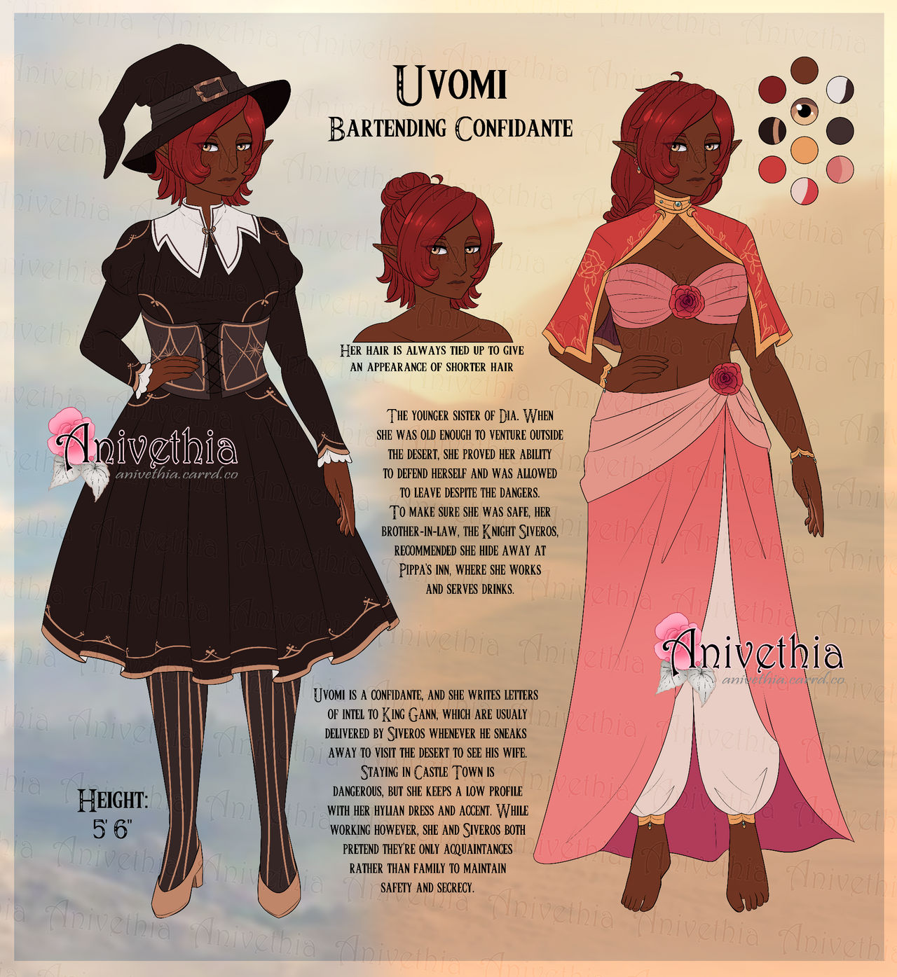 Gerudo OC: Uvomi