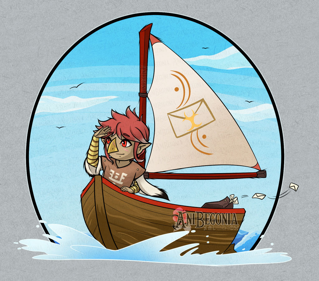 Artfight 2023 Attack: The Mail Boat