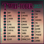 Twili-tober 2023 Prompts by AniBegonia