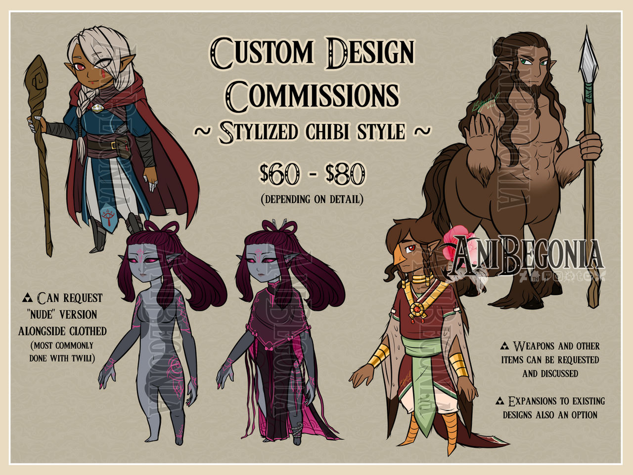 Custom Design Commissions - OPEN