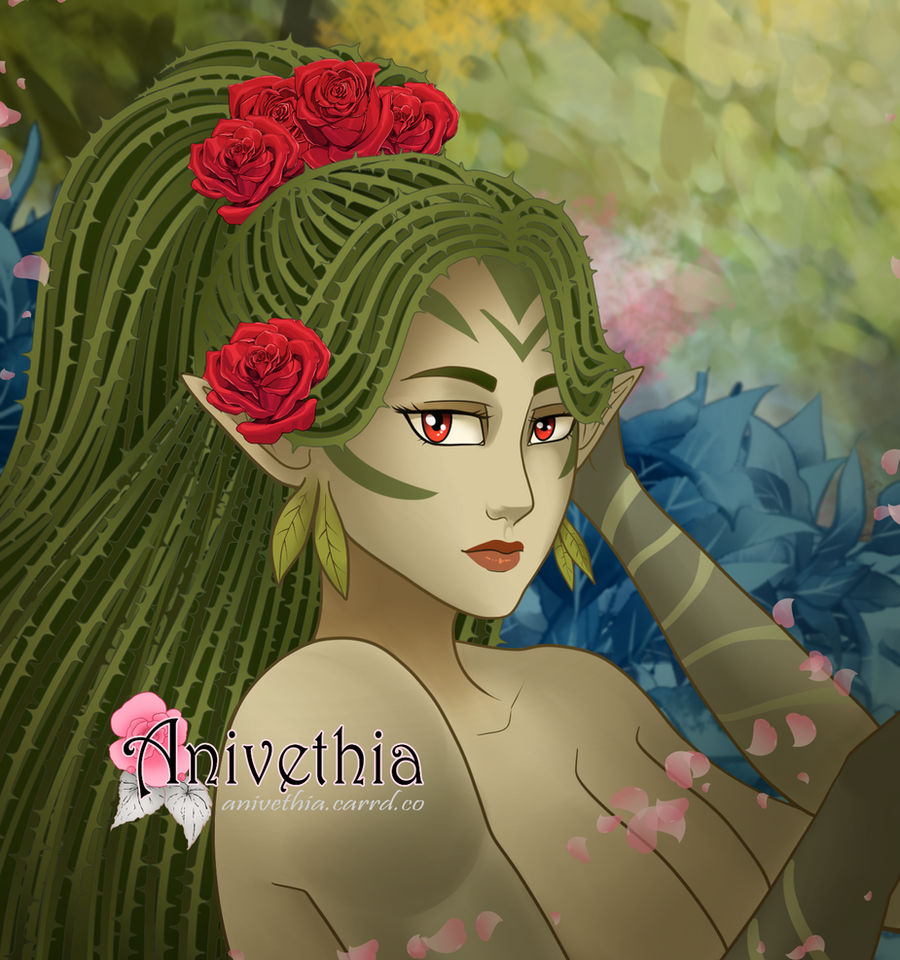 Artfight 2025: Ghost of a Rose
