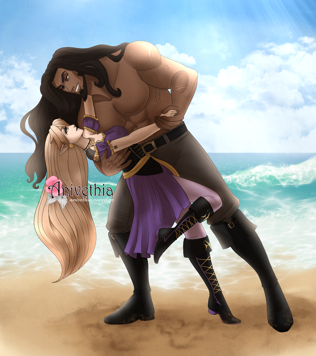 Artfight 2025: Beachside Dance