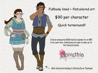 FullBody Commissions Open