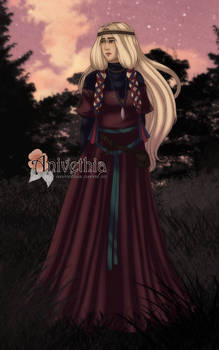 Artfight: Witch at Sunset
