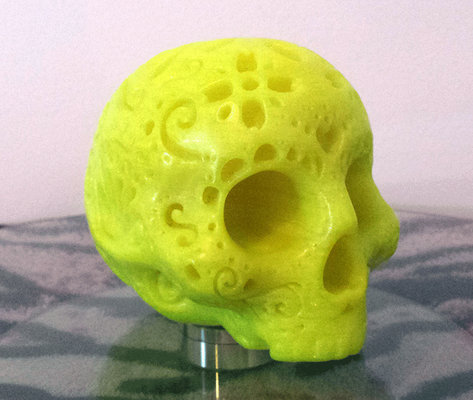 Lemon Lime Skull - Gif