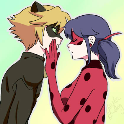 black_heart_artist on Instagram: “Yeah .I'm really in love with  this show ❤ #ladynoir #ladybugandchatnoir #chatno…