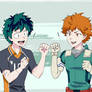 Deku and Hinata