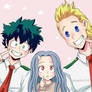 Izuku, Eri and Mirio