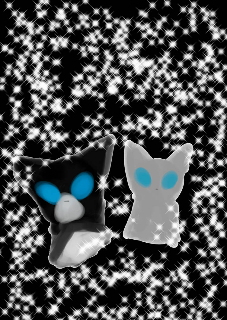 Violetkit Violetkit and Twigkit by sanslover145 on DeviantArt