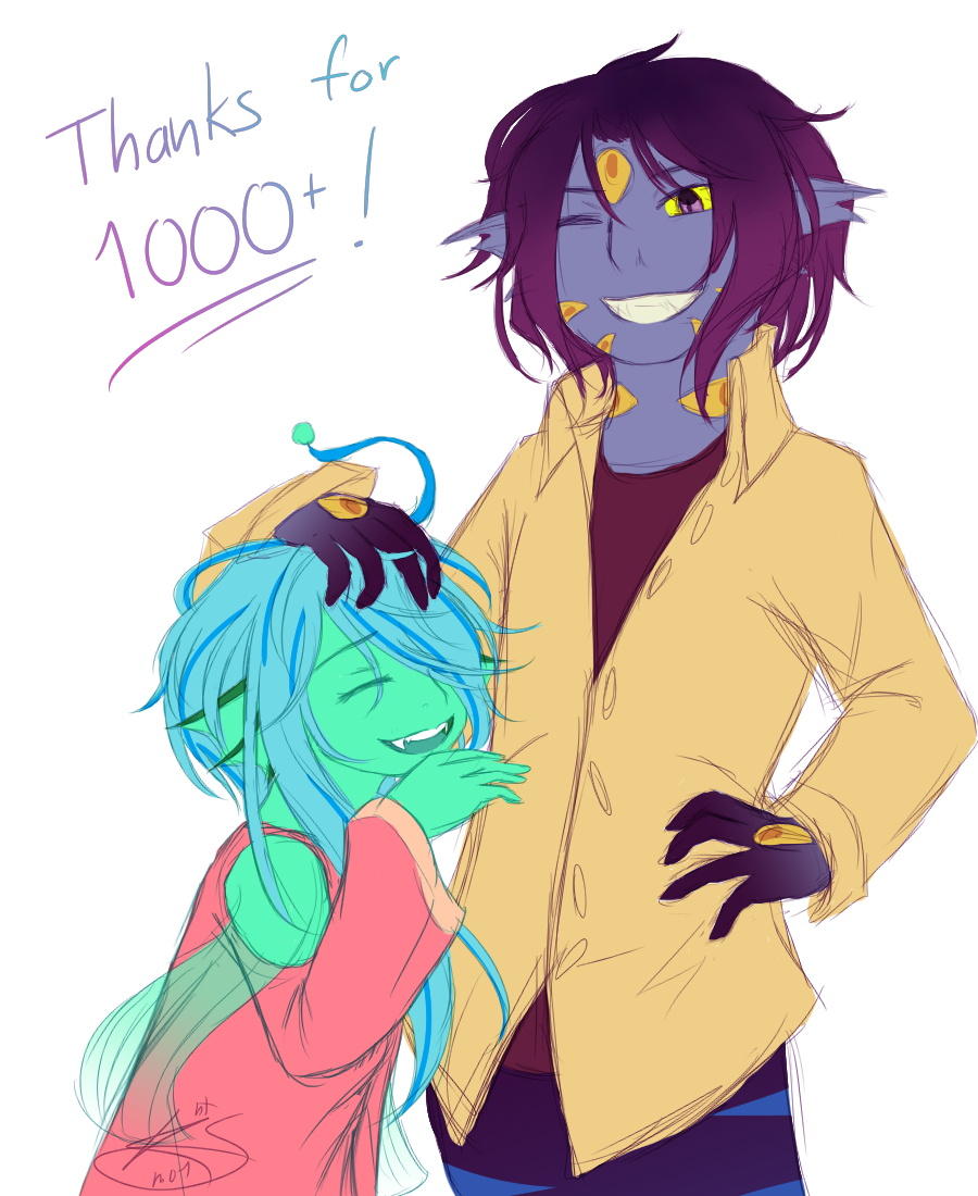 Thanks for 1000+! (Undertale Amino)