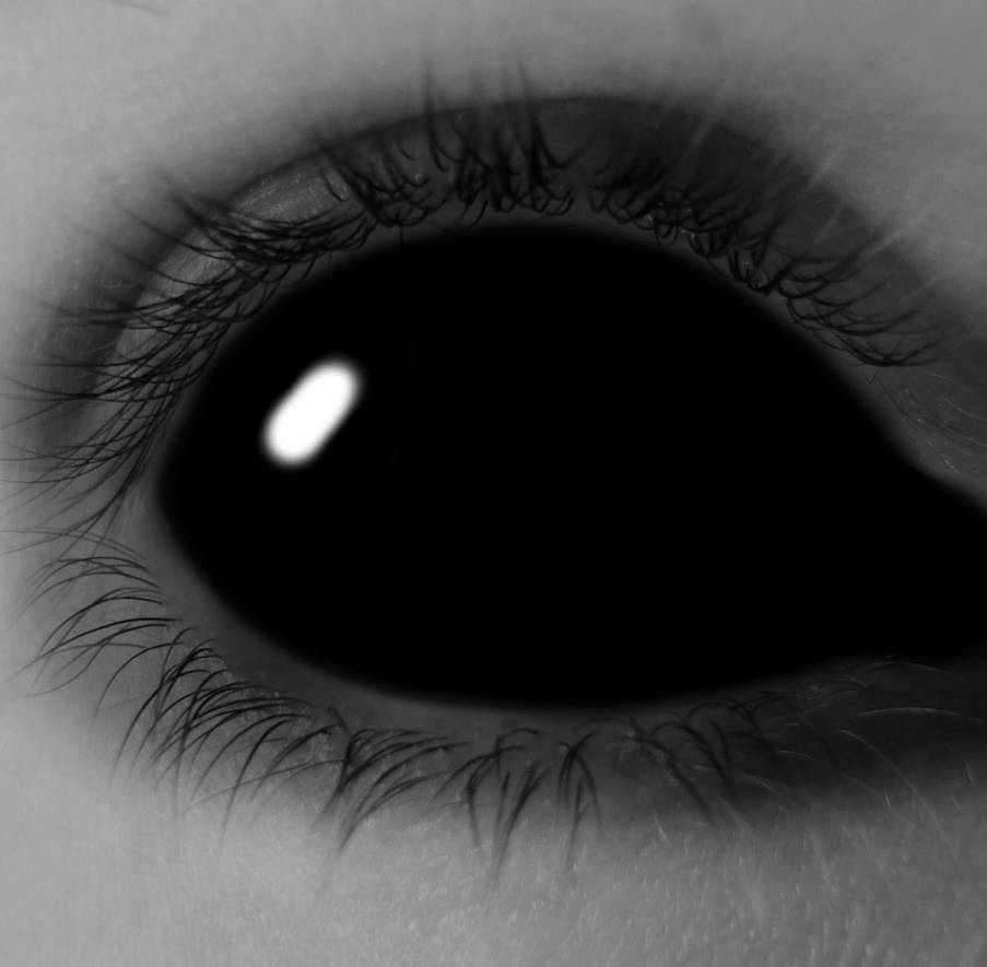 Черные глаза знаешь. Черные глаза. Черные демонические глаза. Полностью черные глаза.