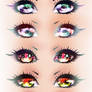 Eyes colour Practice
