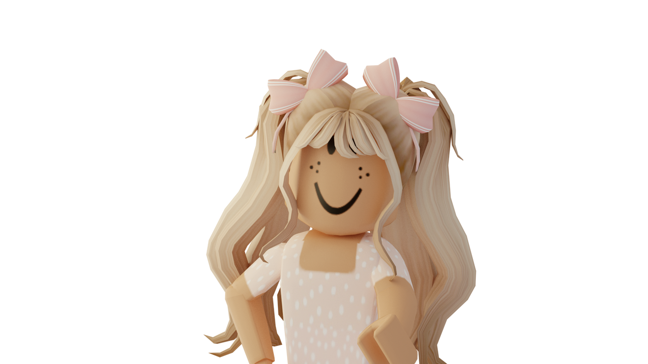 Roblox Girl Aesthetic Gfx Png, Transparent Png is free transparent