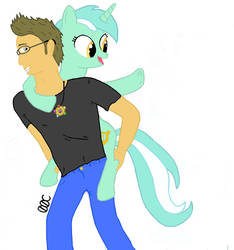 Lyra Piggy Back Ride