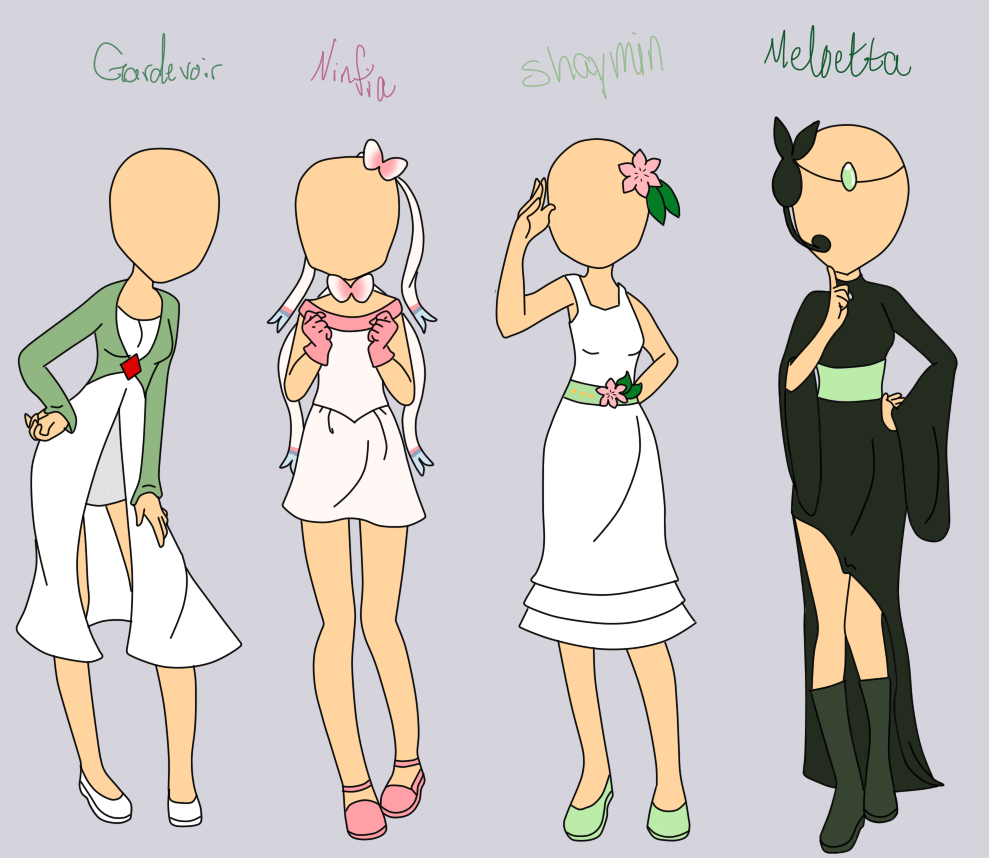 Pkmn Outfits 1