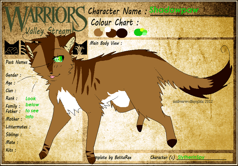 Shadowpaw -ref-