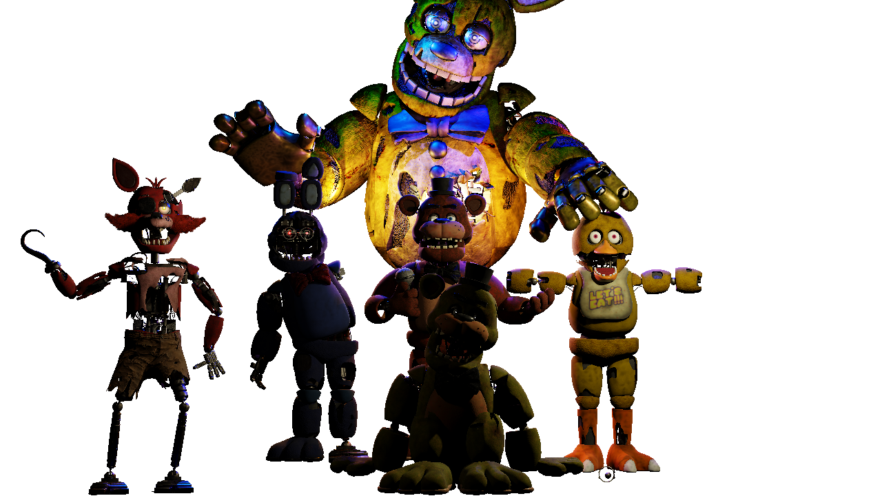 Springtrap Movie 2 model fnaf 2 movie.bonus springtrap.blender by scaryhorrer on DeviantArt