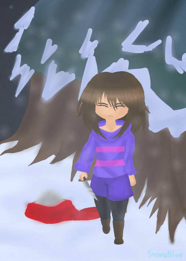 Frisk Getting Slaughtered Frisk(Genocide) by SnowyBlue3002 on DeviantArt