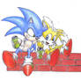 Sonic and Tails...Friends forever