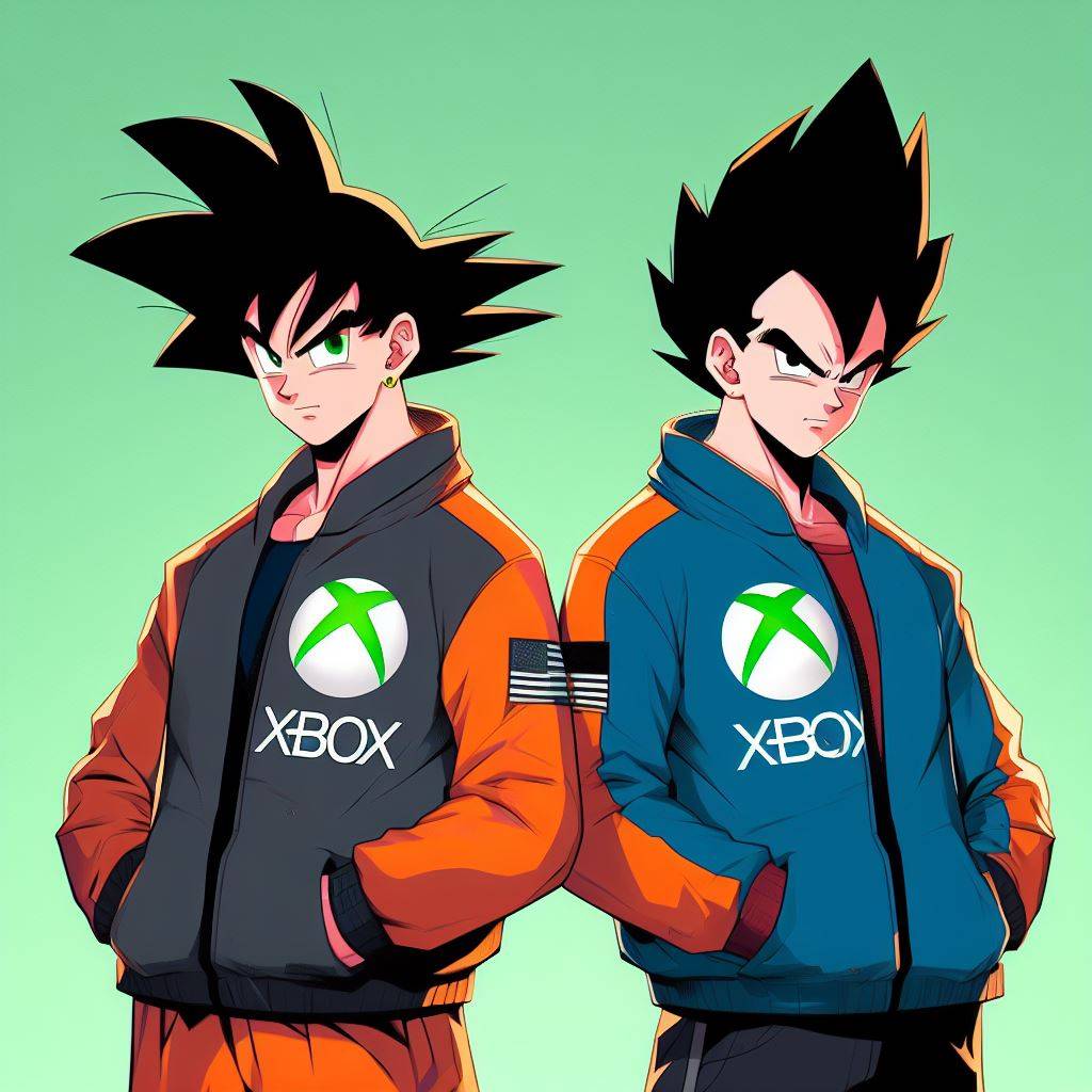 360 Goku and Vegeta Jacket Pack