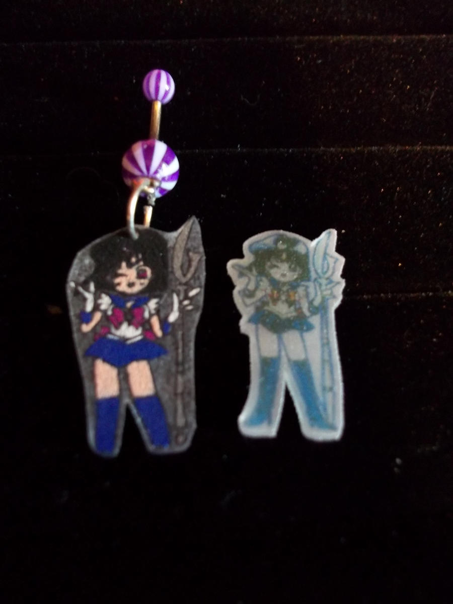 Sailor Saturn Belly Ring