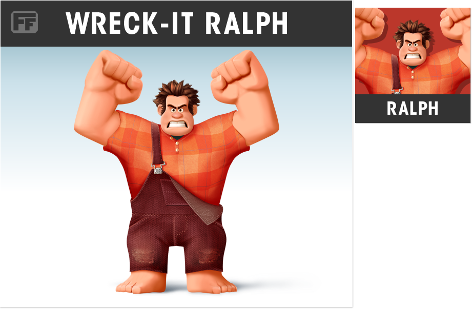 Negative Melted Ralph Smashified Fan Art - Wreck-it Ralph by zelc-face on DeviantArt