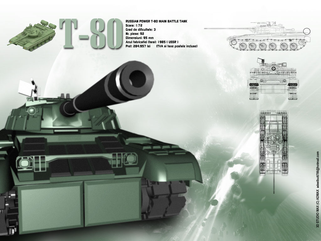 T-80 Russian Tank