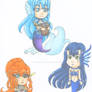 Mer chibis ( Chibi work 7 )