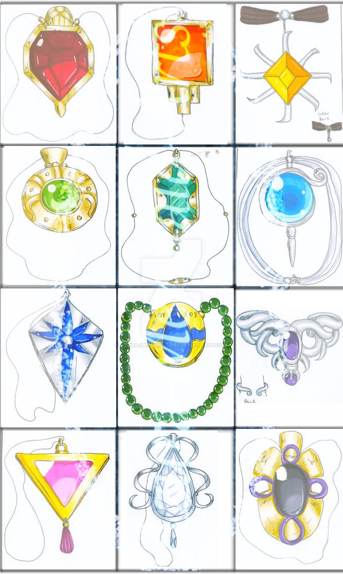 Amulets by Azura-Mermaid-Arts on DeviantArt