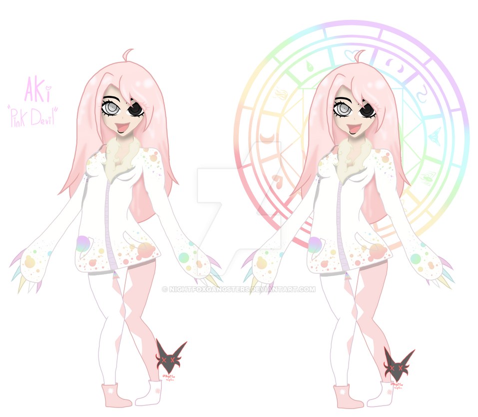 Anime OCThe Pink Devil by NightFoxGangsters on DeviantArt
