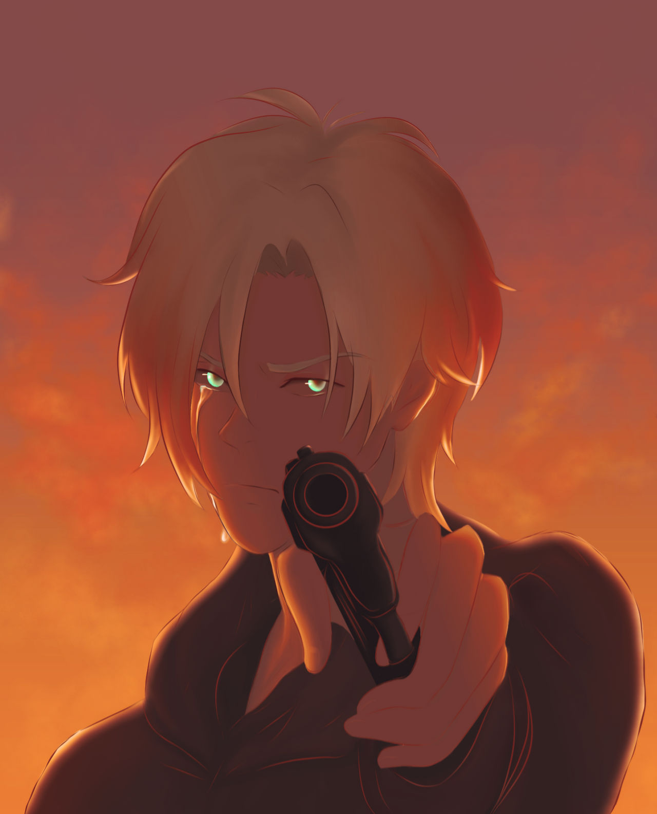 Ash Lynx by yubiua on DeviantArt