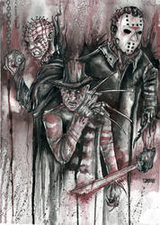 Crypticon Horror Icons by Jay-Allen-Hansen
