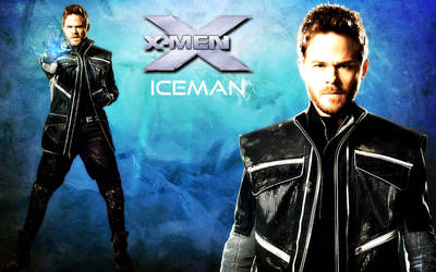 X-MEN - BOBBY DRAKE/ICEMAN WALLPAPER 02