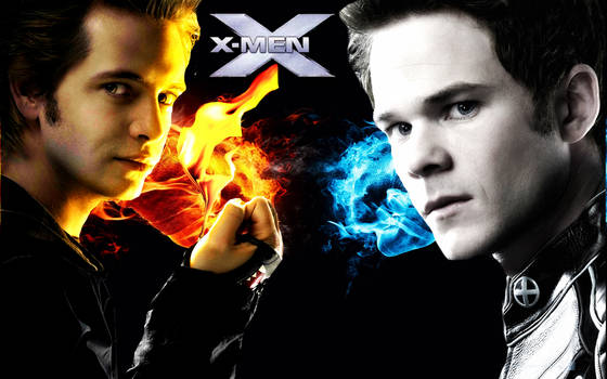 X-MEN - PYRO VS ICEMAN