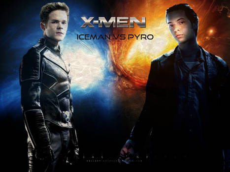 X-MEN - PYRO VS ICEMAN 03