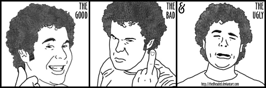 The Good, the Bad and the Ugly by the8headed