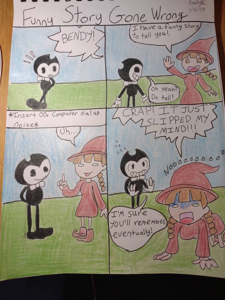Funny story gone wrong by FantasytheUnicorn on DeviantArt