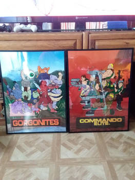 Small Soldiers Gorgonite and Commando Elite poster