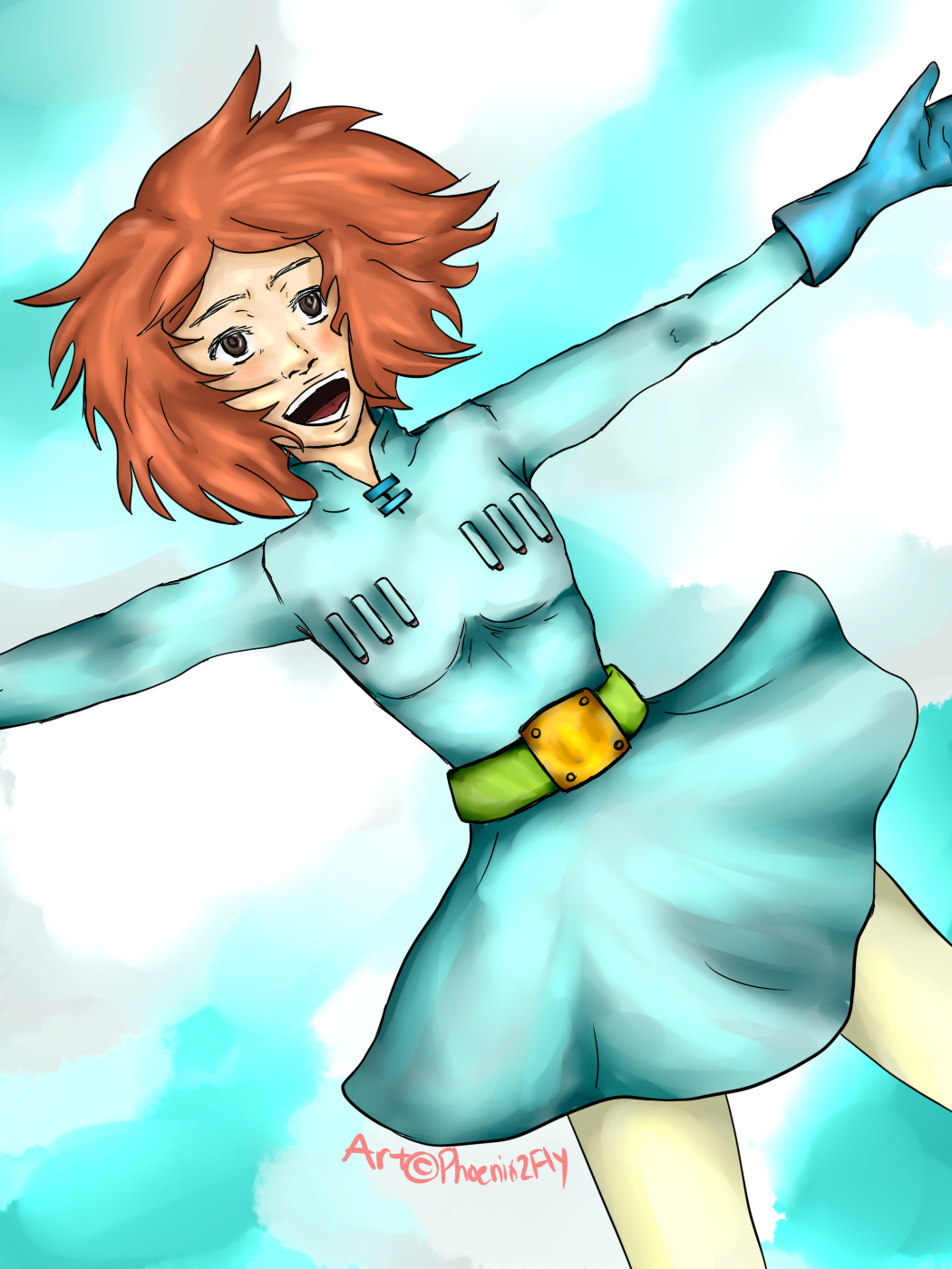 [AT] Nausicaa is free falling