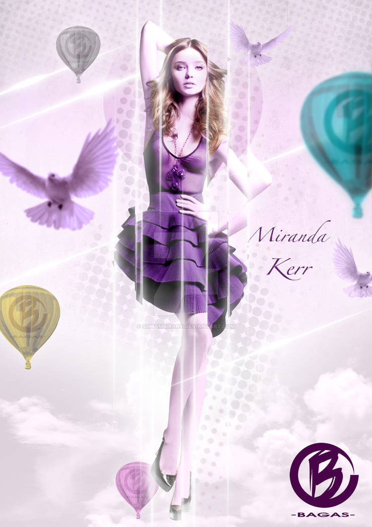 Violet Kerr Miranda Kerr 'Violet Glow' by Sumambirart on DeviantArt