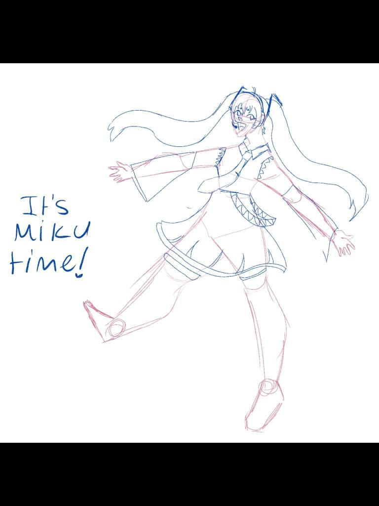 Stupid doodles vol.6 (Miku time!) by floofybarnes on DeviantArt