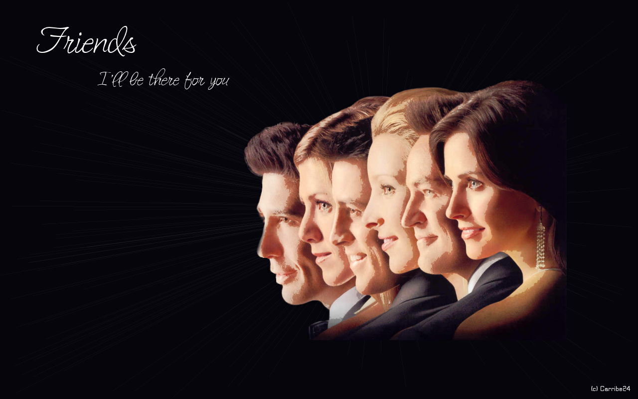 Friends Wallpaper by Carribe24 on DeviantArt Friends Wallpaper by Carribe24 on DeviantArt