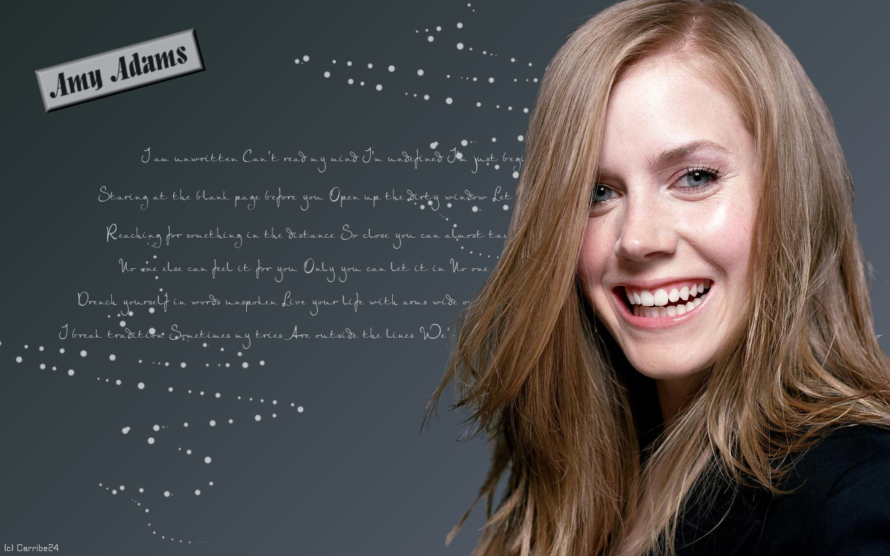 Amy Adams Wallpaper by Carribe24 on DeviantArt Amy Adams Wallpaper by Carribe24 on DeviantArt