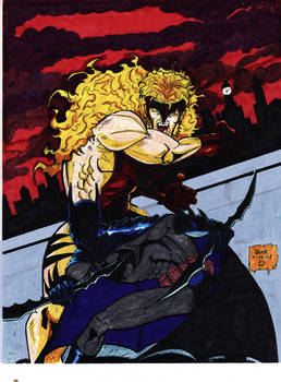 BATMAN vs SABERTOOTH edited