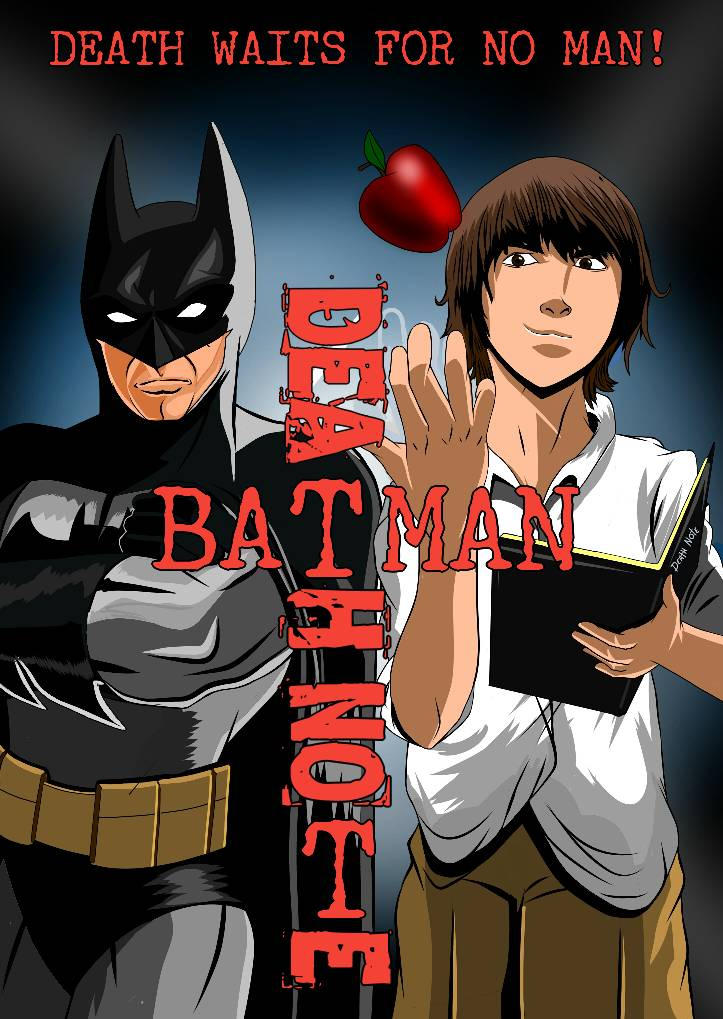 Batman/Death Note by gagex07 on DeviantArt